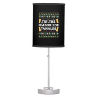 Tis Season For Tamales Funny Mexican Christmas Table Lamp