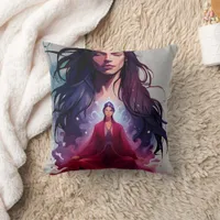 Discover Your Inner Strength Throw Pillow