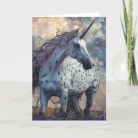 Appaloosa Unicorn Card