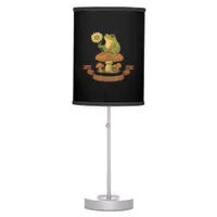 Frog Of The Garden Fairycore  Cottagecore Frog And Table Lamp