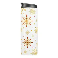 Retro Atomic Mid-Century Modern  Thermal Tumbler