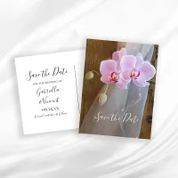 Rustic Elegance Country Barn Wedding Save the Date Announcement Postcard