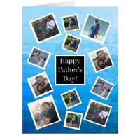 Personalized Photos Happy Father's Day Card