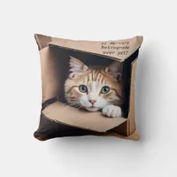 Mercury Retrograde Throw Pillow