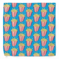 Move Night Popcorn Pattern Bandana