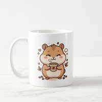 Kawaii Hamster Coffee Mug Clipart
