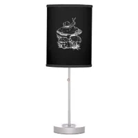 Cottagecore Aesthetic Mushroom Snail Fungi Goblinc Table Lamp