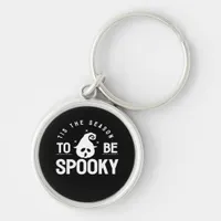 Tis The Season To Be Spooky Halloween Day Keychain