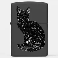 Black Cat Zippo Lighter