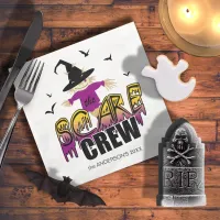 The Scare Crew Welcome Purple ID1002 Paper Dinner Napkins