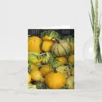 Card - Greeting - Summer squash