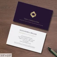 Simple Elegant Custom Logo Business Card