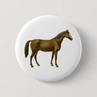 Vintage Horse Button