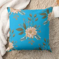 Floral Pattern - Throw Pillow