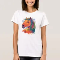 A Colorful Horse T-Shirt