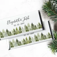 Rustic Pine Forest Winter Woodland Wedding Hershey