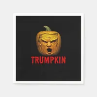 Trumpkin – Funny Donald Pumpkin Halloween  Napkins