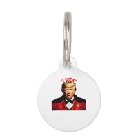 Halloween Donald  Funny Anti- Political Pet ID Tag