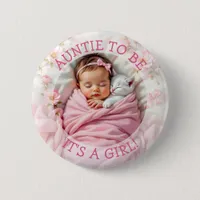 Auntie to be | It's a Girl Baby Shower