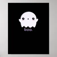 Little Boo Cute Halloween Poster