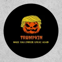 Trumpkin Make Halloween Great Again Short Funny Ha Patch