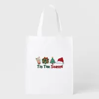Tis The Season Creative Casual Grocery Bag