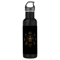 Cottagecore Bee Mystical Magical Goblincore Moon P Stainless Steel Water Bottle