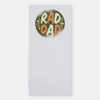 Rad Dad Magnetic Notepad