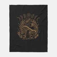 Academia Goblincore Cottagecore Aesthetic Witchy M Fleece Blanket