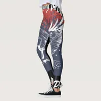 Being American Proud Eagle Leggings