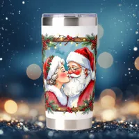 A Sweet Old-Fashioned Christmas | Mr and Mrs Claus Insulated Tumbler