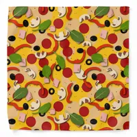 Pizza Toppings Pizzeria Chef Bandana