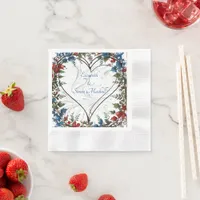 Beautiful,elegant & whimsical wedding themed decor napkins