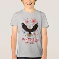 USA 250th Anniversary 2026 1776 - 2026 Patriotic Tri-Blend Shirt