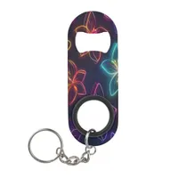 Neon Petal Glowscape Vision Keychain Bottle Opener