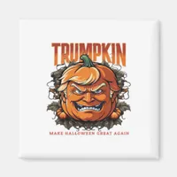 Halloween Trumpkin Make Halloween Great Again Tren Magnet