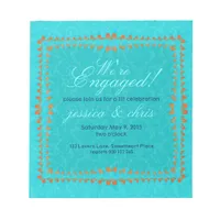 Budget Invitations | Blue Damask Notepad