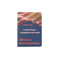 Official 250th Edition • Stars & Stripes Travel Passport Holder