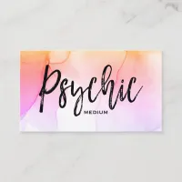 *~* Watercolor Metaphysical Psychic Medium Reader Business Card