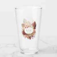 Boho Oasis Wedding Floral Frame ID959 Glass