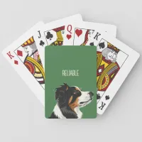 Reliable Australian Shepherd Poker Cards