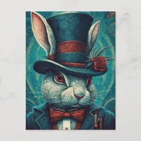 Beautiful Fantasy Rabbit Postcard