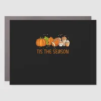 Tis The Season Football Pumpkin Spice Everything F Car Magnet