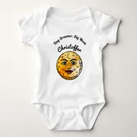 Over the Moon Baby Shower Celebration Baby Bodysuit