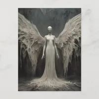 Angel Dark Fantasy Postcard