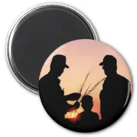 Farmers and Sunset Magnet