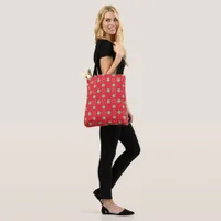 Christmas Holiday Charm Pattern 03 -  Tote Bag