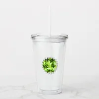 Peridot and Pearls Acrylic Tumbler