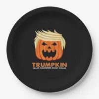 Trumpkin Make Halloween Great Again Classic – Limi Paper Plates