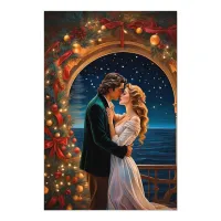 *~*  Sea Couple Romance AP51 Christmas Fantasy Photo Print